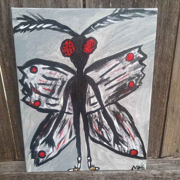 Mothman Painting - Picture 1 of 10